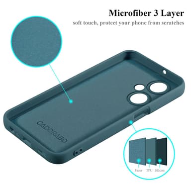 OnePlus Nord CE 3 Lite 5G silikondeksel case (Grønn)