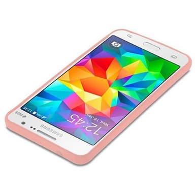 Deksel Samsung Galaxy GRAND PRIME Silikon cover (rosa)
