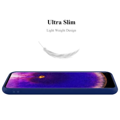 Deksel Oppo FIND X5 PRO Silikon cover (blå)