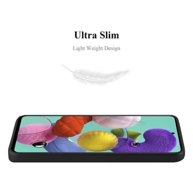 Deksel Samsung Galaxy A71 5G Case Cover (svart)