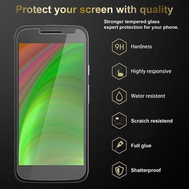 Motorola MOTO G4 PLAY Skjermbeskytter Skärmskydd