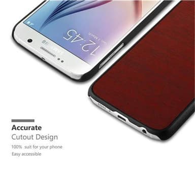 Samsung Galaxy S6 Hardt Deksel Case (rød)