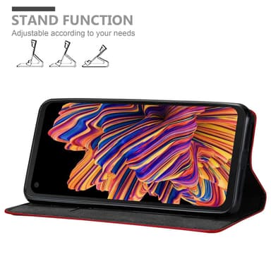 Samsung Galaxy XCover PRO lommebokdeksel case (rød)