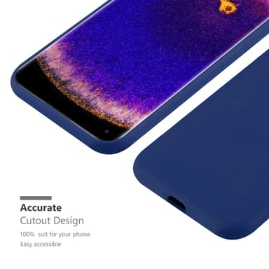 Deksel Oppo FIND X5 PRO Silikon cover (blå)