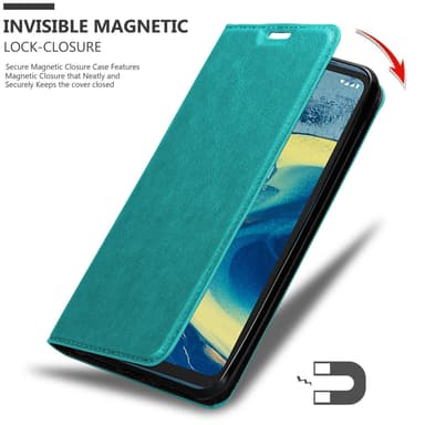 Nokia XR20 lommebokdeksel case (turkis)