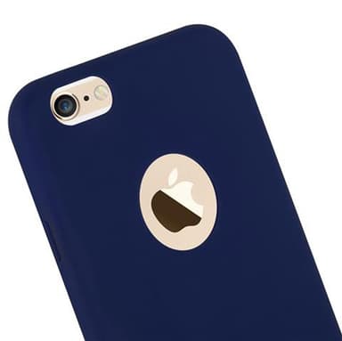 Deksel iPhone 6 / 6S Silikon cover (blå)