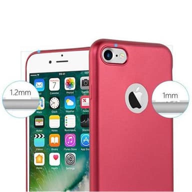 Deksel iPhone 7 / 7S / 8 / SE 2020 Case Cover (rød)