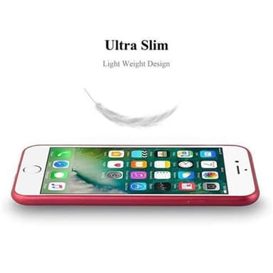 Deksel iPhone 7 / 7S / 8 / SE 2020 Case Cover (rød)
