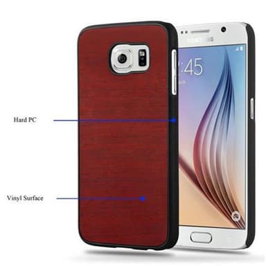 Samsung Galaxy S6 Hardt Deksel Case (rød)