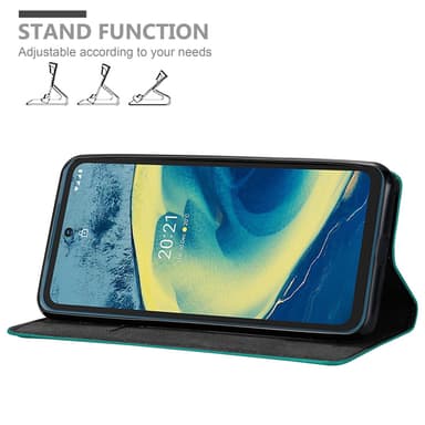 Nokia XR20 lommebokdeksel case (turkis)