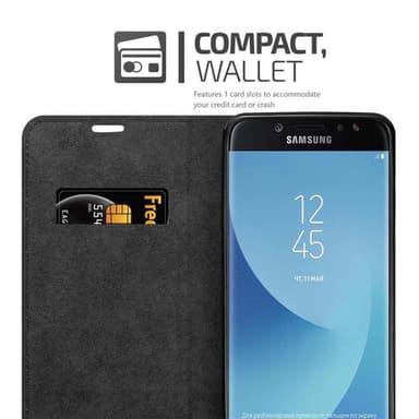 Samsung Galaxy J7 2018 lommebokdeksel case (rød)