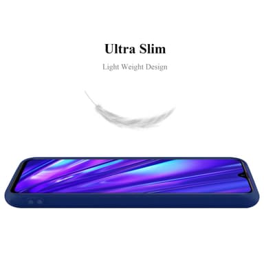 Deksel Realme 5 / 5i / 6i / C3 Silikon cover (blå)