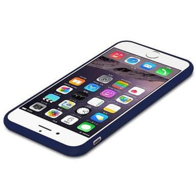 Deksel iPhone 6 / 6S Silikon cover (blå)
