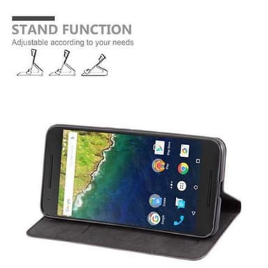 Huawei Google NEXUS 6P lommebokdeksel case (brun)