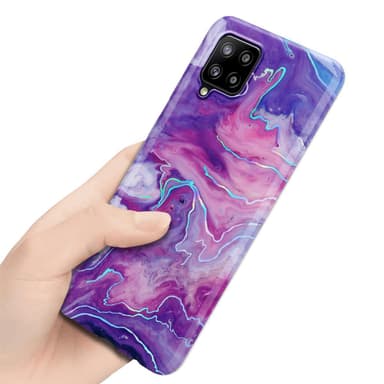 Samsung Galaxy A42 4G lommebokdeksel etui (lilla)