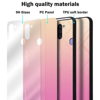 Deksel Samsung Galaxy A11 / M11 Case Cover (svart)