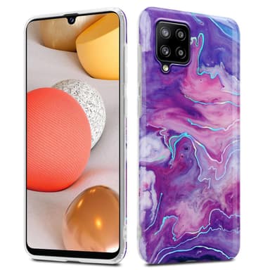 Samsung Galaxy A42 4G lommebokdeksel etui (lilla)