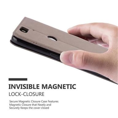 Huawei Google NEXUS 6P lommebokdeksel case (brun)