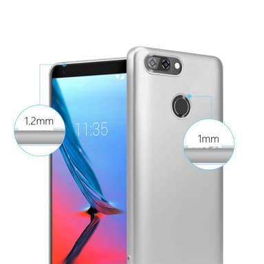 Deksel ZTE Blade V9 Case Cover (sølv)