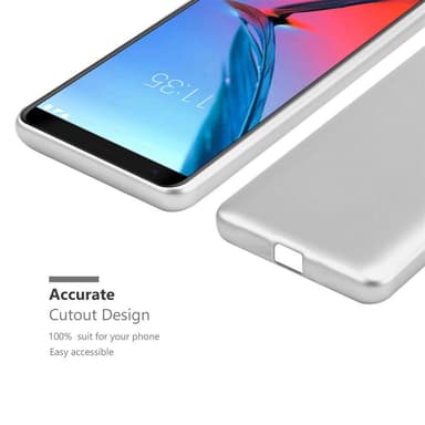 Deksel ZTE Blade V9 Case Cover (sølv)
