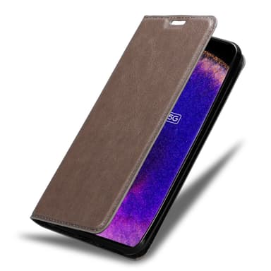 Oppo FIND X5 lommebokdeksel case (brun)