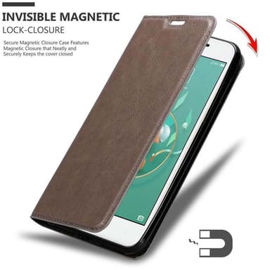 ZTE Nubia M2 LITE lommebokdeksel case (brun)