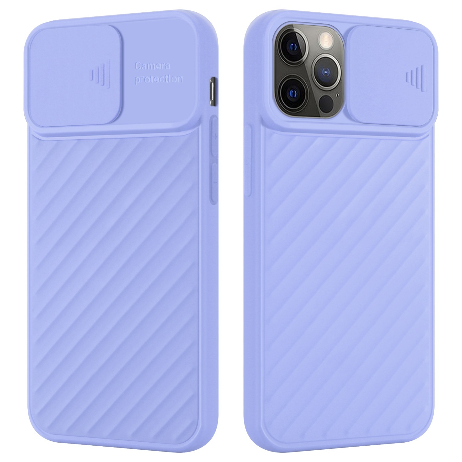 iPhone 13 PRO silikondeksel case (lilla)