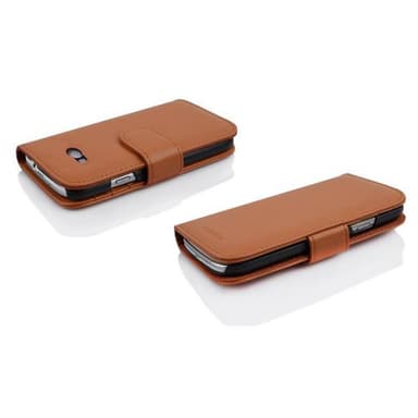 HTC ONE M8 MINI lommebokdeksel case (brun)