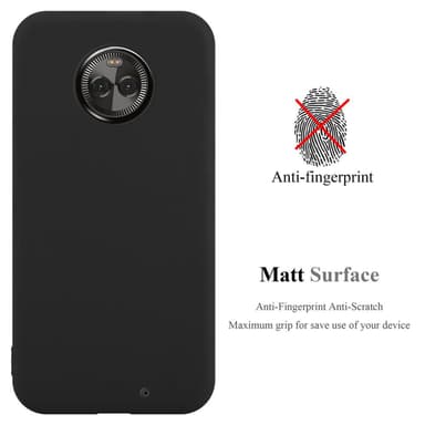 Deksel Motorola MOTO X4 Silikon cover (svart)