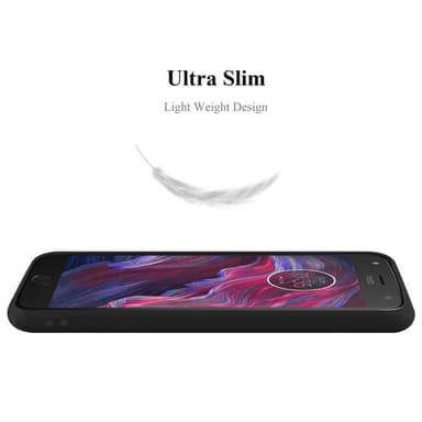 Deksel Motorola MOTO X4 Silikon cover (svart)