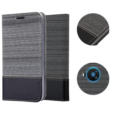 Nokia 8.3 lommebokdeksel etui (grå)