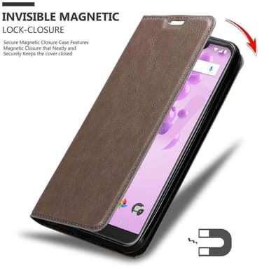 WIKO VIEW 2 GO lommebokdeksel case (brun)