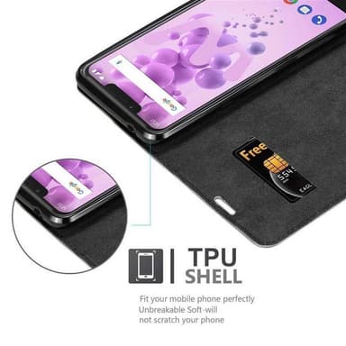 WIKO VIEW 2 GO lommebokdeksel case (brun)