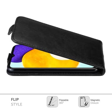 Samsung Galaxy A13 5G deksel flip cover (svart)