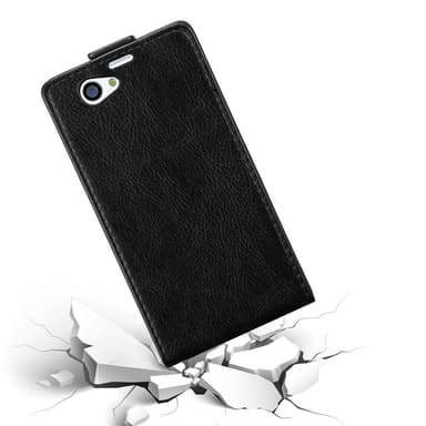 Sony Xperia Z1 COMPACT deksel flip cover (svart)