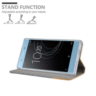 Sony Xperia XA1 lommebokdeksel etui (grå)
