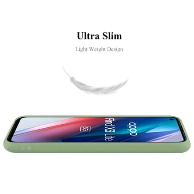 Deksel Oppo FIND X3 LITE Silikon cover (grønn)