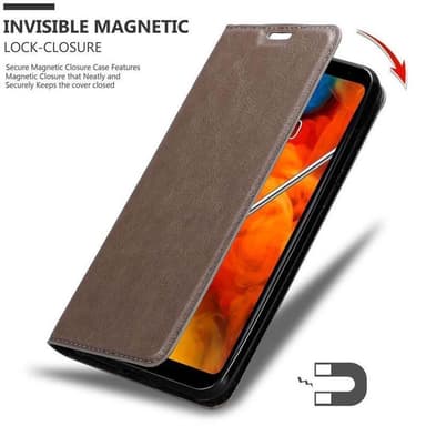 LG Q STYLUS lommebokdeksel case (brun)