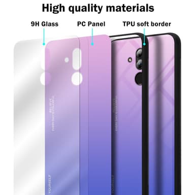 Deksel Huawei MATE 20 LITE Case Cover (svart)