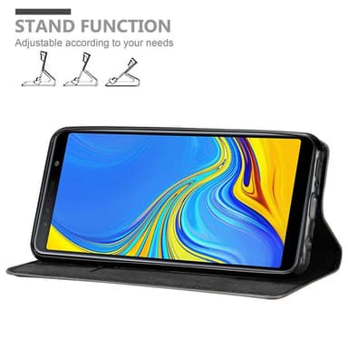 Samsung Galaxy A7 2018 lommebokdeksel case (brun)