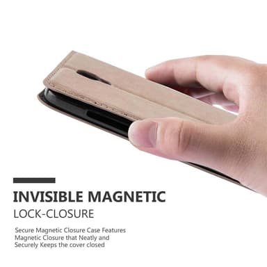 ZTE Blade L5 lommebokdeksel case (brun)