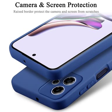 Motorola Moto G13 / G23 silikondeksel case (Blå)