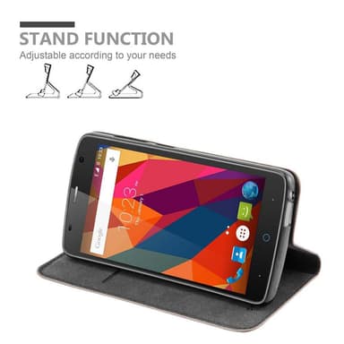 ZTE Blade L5 lommebokdeksel case (brun)