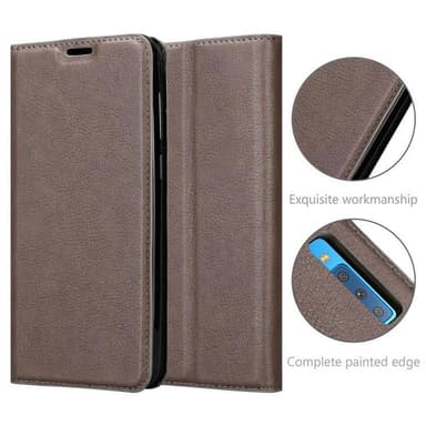 Samsung Galaxy A7 2018 lommebokdeksel case (brun)