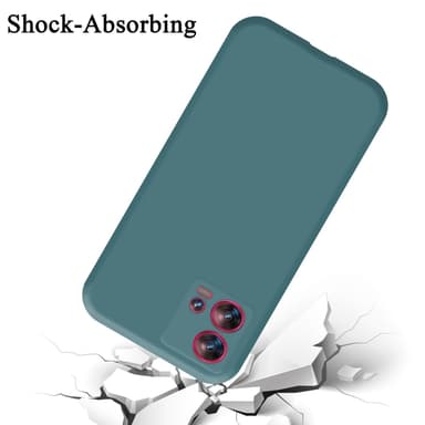 Motorola EDGE 30 FUSION silikondeksel case (grønn)