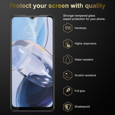 Motorola MOTO E22 / E22i Skjermbeskytter Skärmskydd