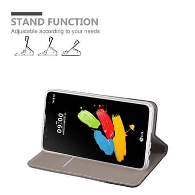 LG STYLUS 2 lommebokdeksel etui (grå)