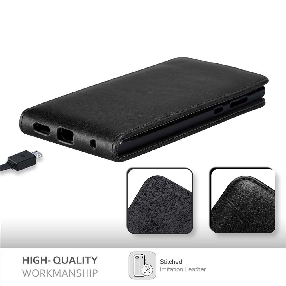 Sony Xperia L1 deksel flip cover (svart)