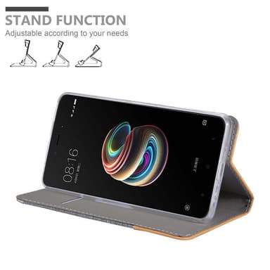 Xiaomi RedMi 5A lommebokdeksel etui (grå)