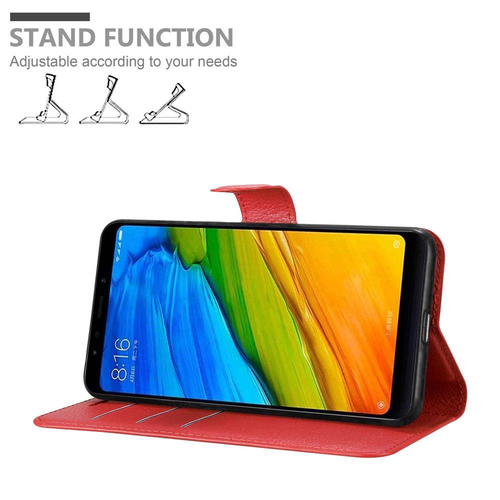 Xiaomi RedMi NOTE 5 Deksel Etui Case (rød)